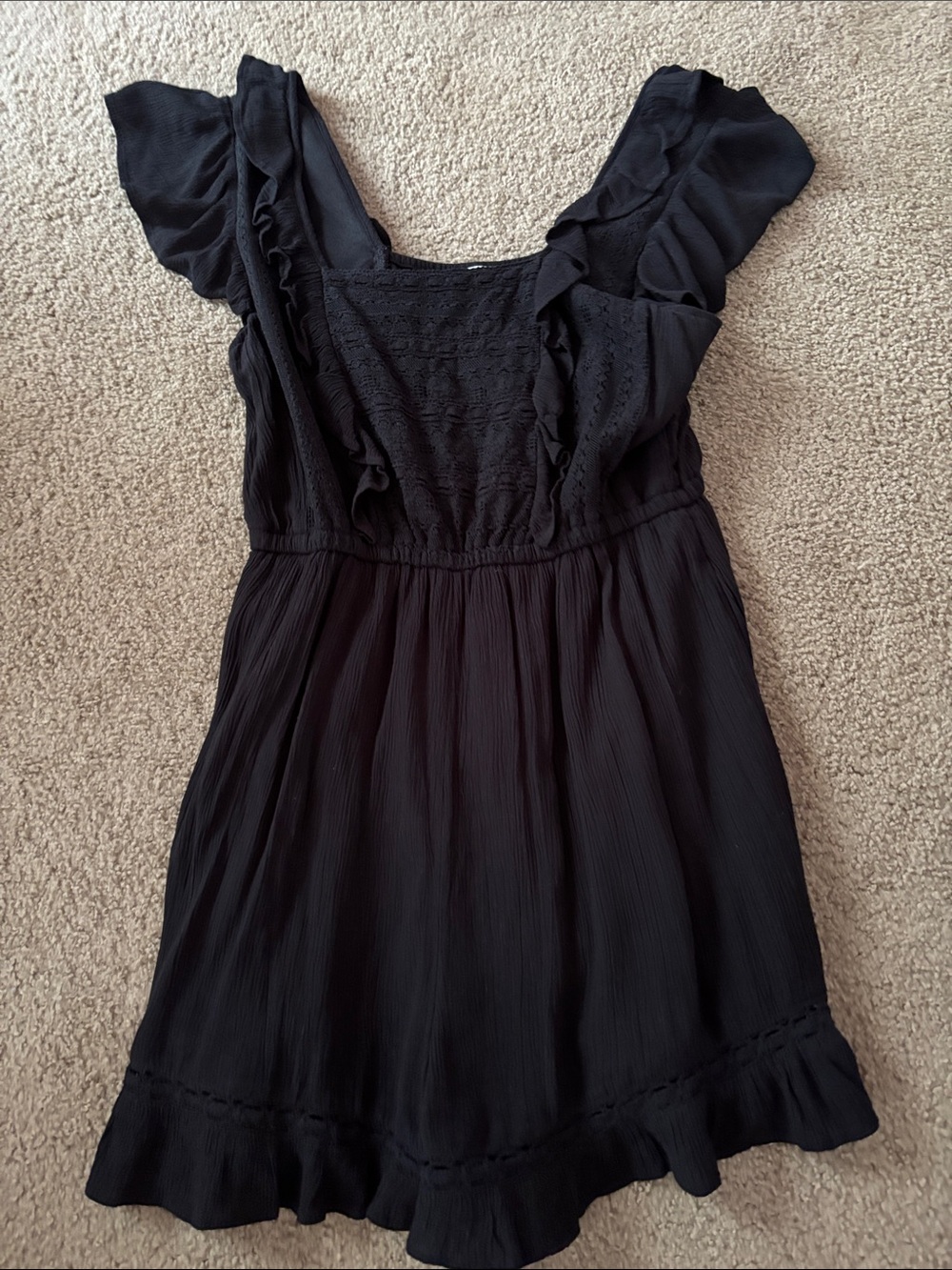 American Eagle Black Romper